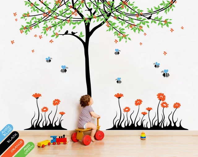 Buy GADGETS WRAP Creative Pencil Tree Wall Decal Study Room School  Classroom Interior Decor Pupil Student Education Vinyl Window Stickers Wall  Decoration Decal Sticker Online at Low Prices in India - Amazon.in