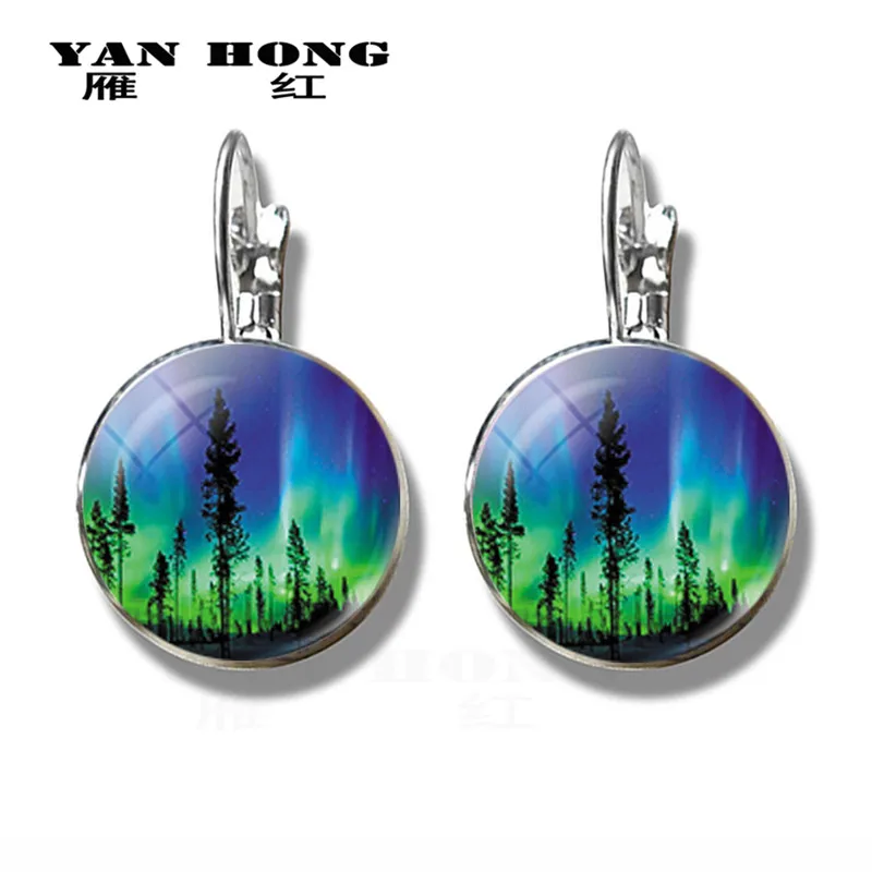 2019 YANHONG Aurora Borealis хрустальные серьги и сувениры с ночным светильник Лучшие
