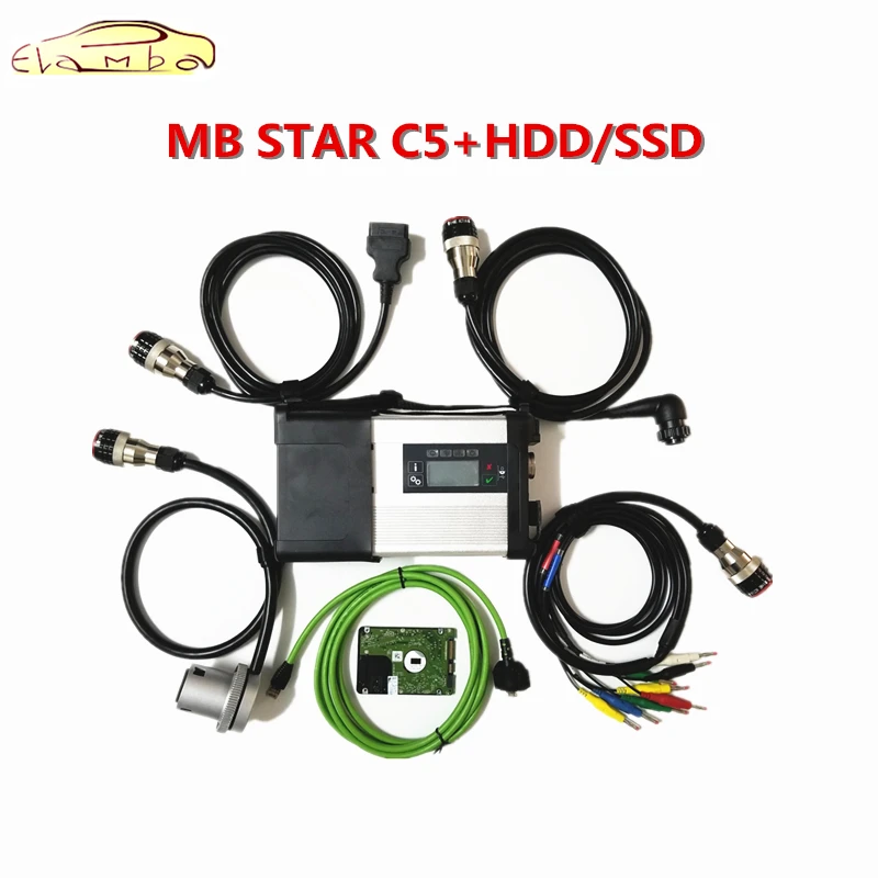 

2019 Super mb star c5 SD connect Diagnosis tool Multi-Langauge with full Software 2019.09 HDD SSD MB SATR C5 for car and truck