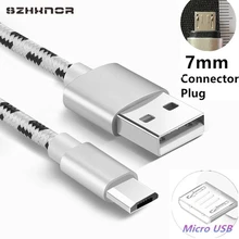 Cargador Micro USB 2A carga rápida USB datos 2M 3M cargador para Samsung s7 edge Xiaomi Lg Android carga para leagoo T5 T5C Mix 2(China)