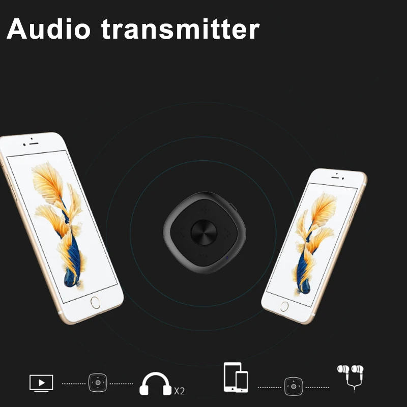 

Transmitter Receiver 2 in 1 Bluetooth 5.0 Adapter Video HD Audio Home Wireless WIF66