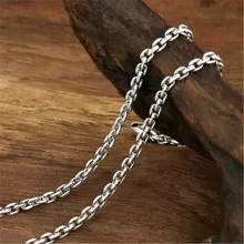 2,5 мм в ширину, чистый 925 пробы, серебряные ювелирные цепочки, ожерелье s для мужчин и женщин, ожерелье из стерлингового серебра, аксессуары 18-32 дюйма