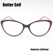 Better Self L2306 очки с полной оправой солнцезащитные очки красотки PC оптические очки близорукость оптическая близорукость кошачий глаз очки рамки
