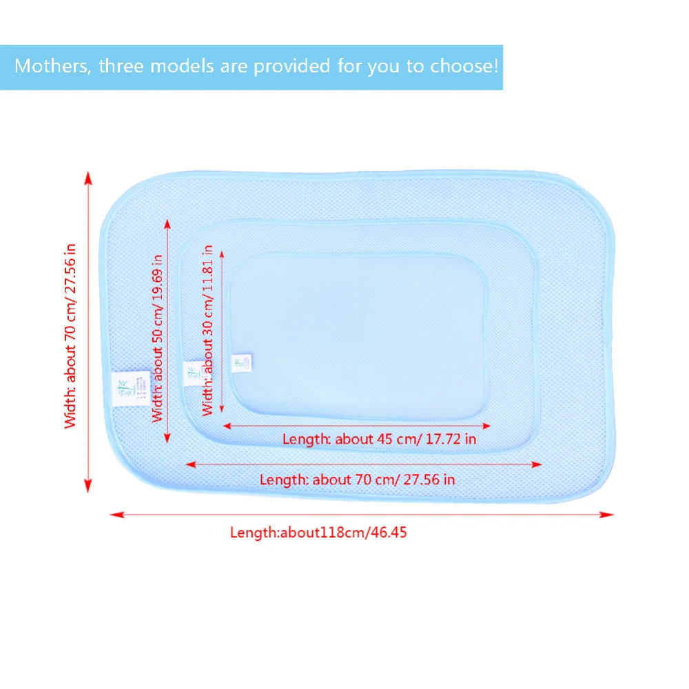 3-слойный Детский водонепроницаемый коврик, большое покрытие, детский коврик для мочи, матрас, простыня, протектор, постельные принадлежности, 3D бамбуковое волокно, Товары для малышей, 3 размера