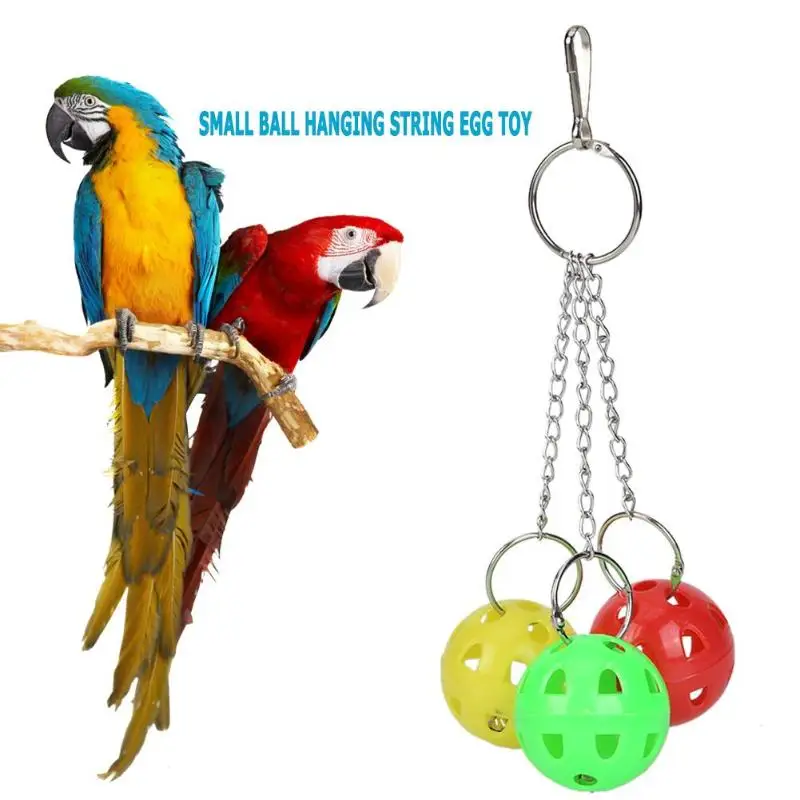 Попугай игрушки для домашних птиц укусы восхождения игрушки-Жвачки волнистый попугай продукты с висящим качающийся колокол животное птица игрушки принадлежности