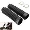 Motorcycle Front Fork Cover Protector 2pcs Universal Solide Durable Convenient Gaiters Gators Boot High Quality Rubber#262811 ► Photo 1/6