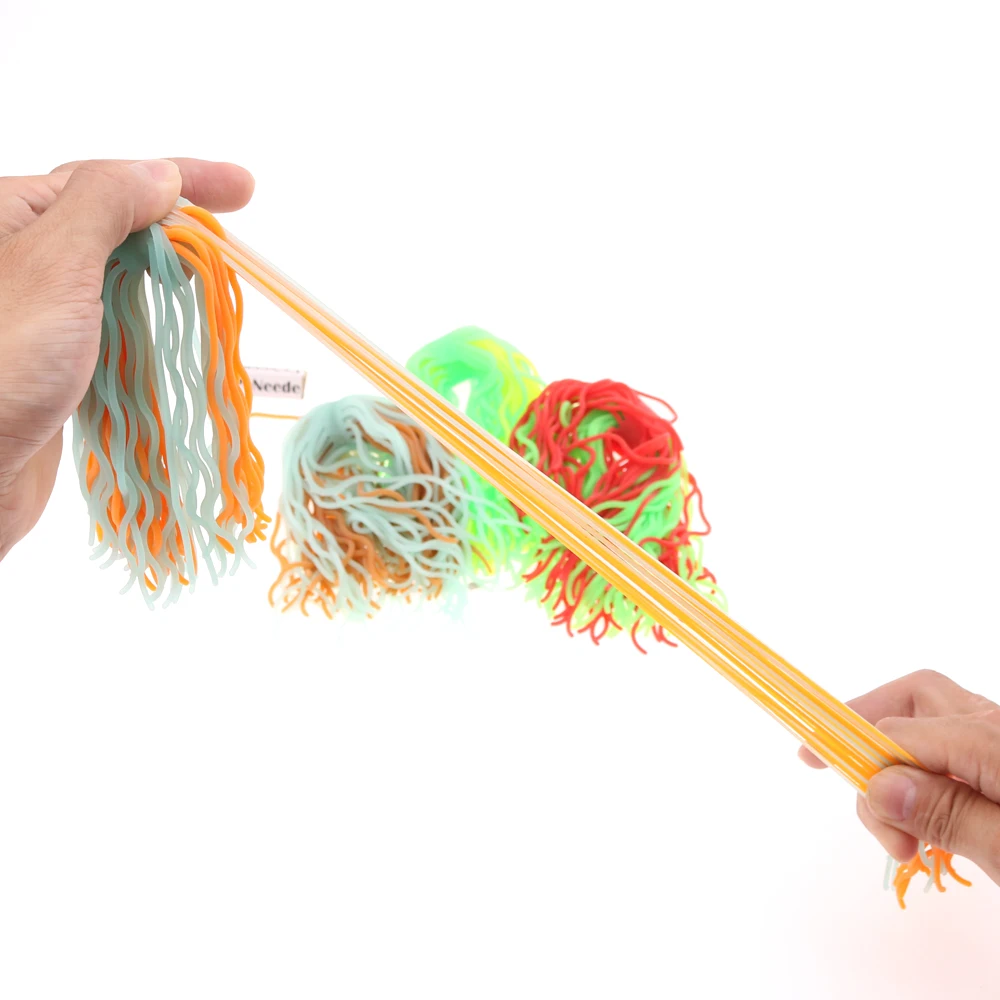 PeNeede Непоседа лапши TPR мягкой стрейч Спиннер сенсорная игрушка спагетти Stress Ball детей аутизма ADHD анти-стресс тактильная игрушка