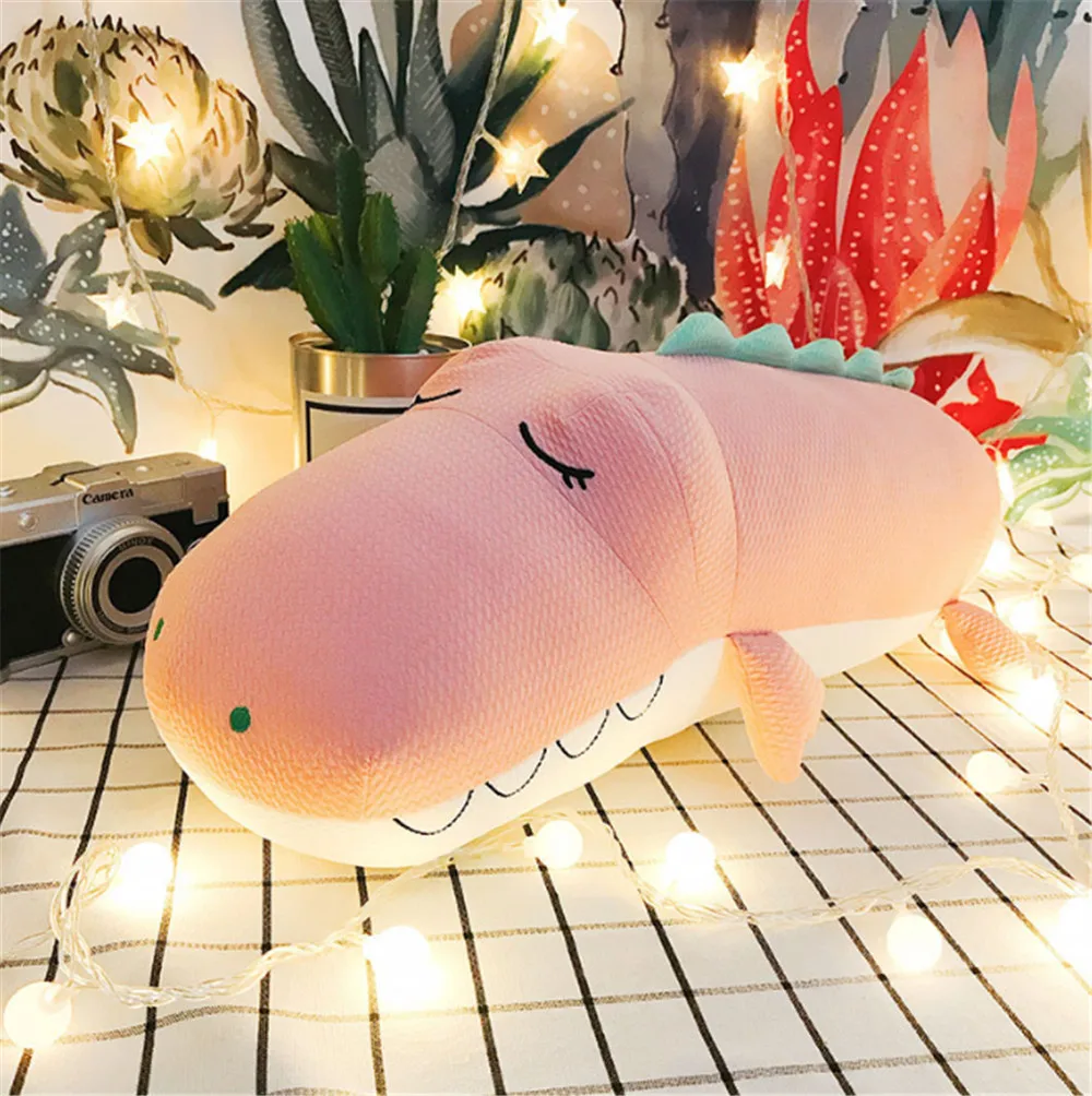 Fancytrader Lovely Cute Plush Crocodile Pillow Doll Big Soft Stuffed Alligator Animals Toys for Children 80cm 31inch2