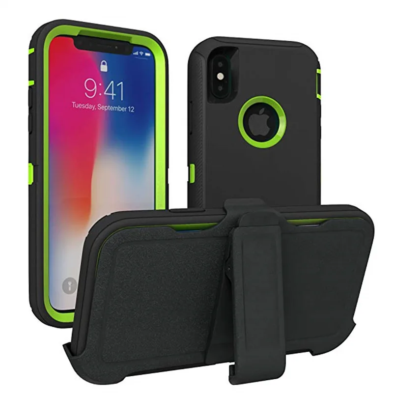 green black