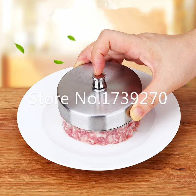 Creative Stainless Steel Non stick Stuffed Hamburger BEEF Burger Press
