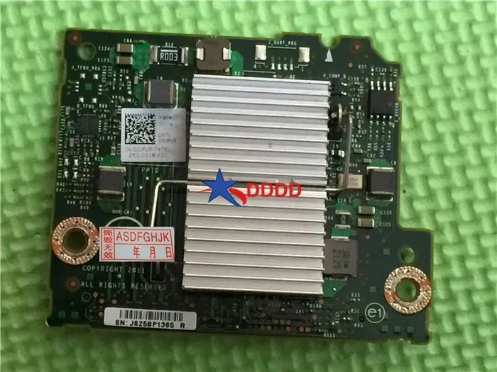 Оригинал 0jvfvr JVFVR CN-0JVFVR для DELL 10GBE дочерняя карта M620 M820 полностью протестирована |