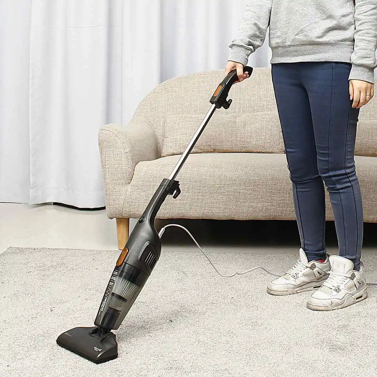 

Vacuum Cleaner for Hair Dog Cat Pet Slick Handheld Cordless Upright Bagless Blower Motor head Portable
