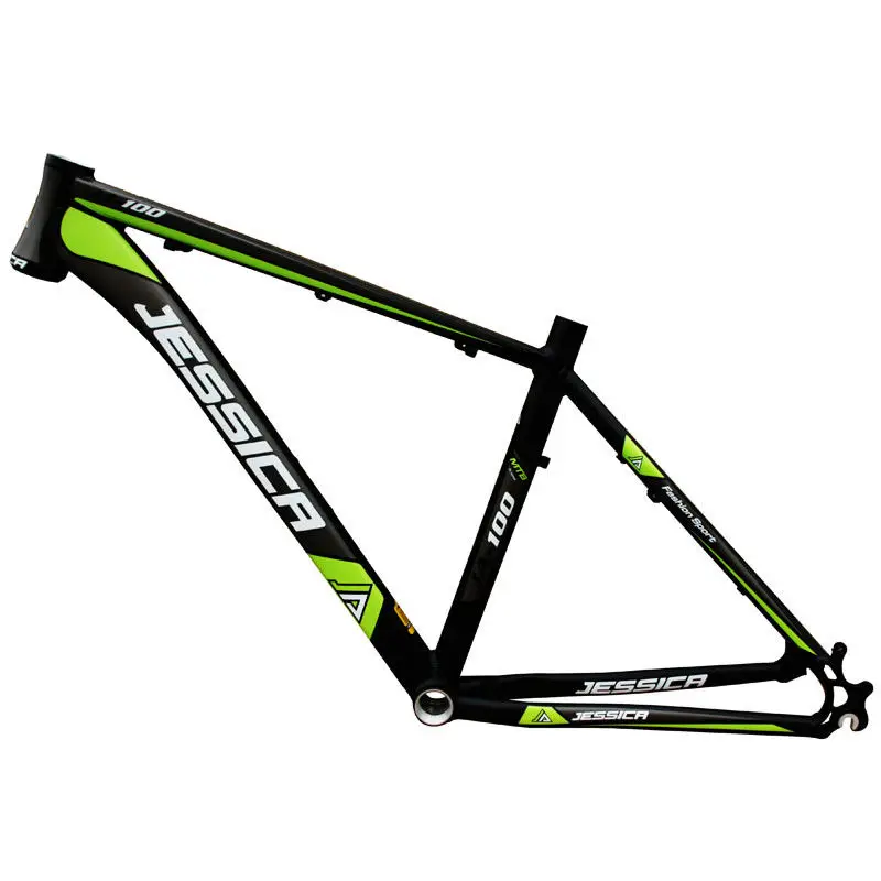 Excellent JESSICA 26er 15.5/17/18 inches MTB Frame Mountain Bike Frames Bicycle Aluminum alloy Superlight Straiht Tube Frameset BSA 68mm 2
