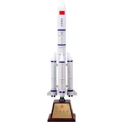 1:300 масштаб сплава металла литой Changzheng-5 ракета авиационный самолет космический авианосец Модель F дисплей украшения коллекции