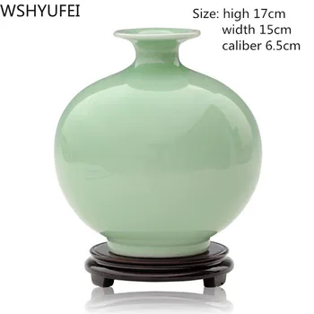 

Chinese antique ceramic vase delicate and smooth texture hydroponic plant living room TV cabinet home decoration WSHYUFEI