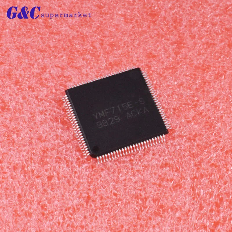 1PCS/5PCS System 3 IC for YAMAHA NEW YMF715E-S QFP100 715E-S OPL3 Single-chip Audio