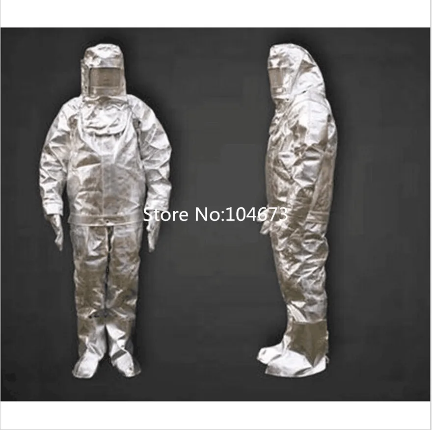 Anti Thermal Radiation 1000 Degree Heat Resistant Aluminized Suit