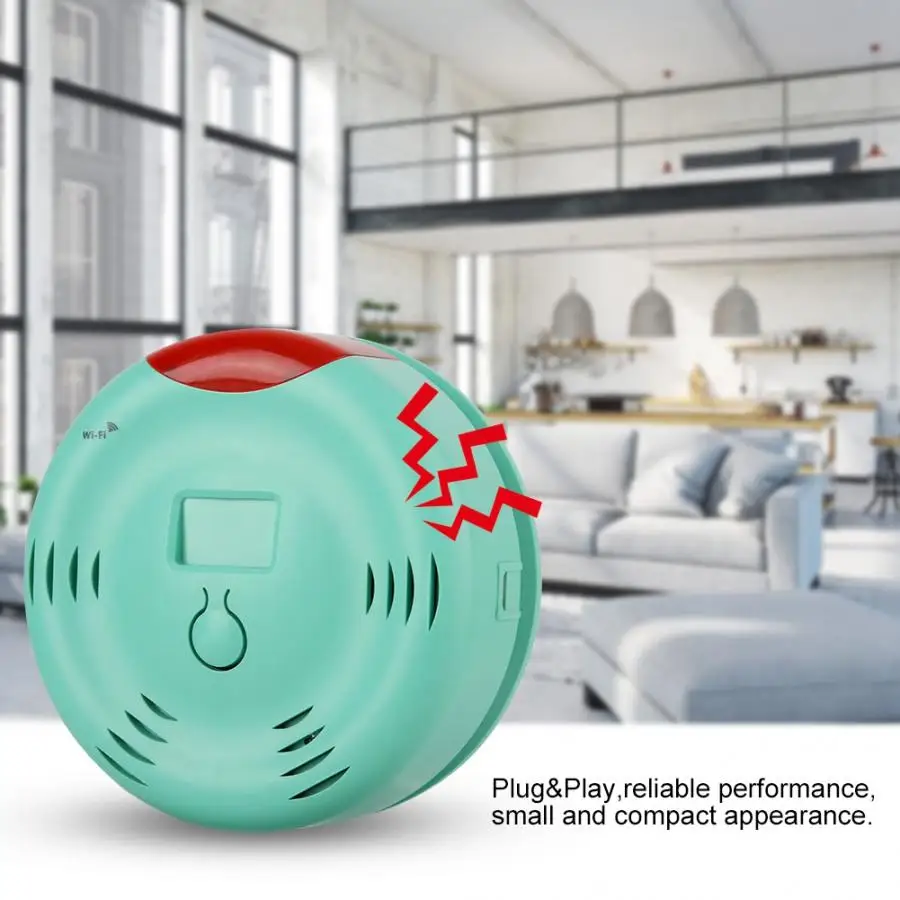 

Home Intelligent WIFI Water Flood Sensor Water Leakage Detector Alarm App Alerts