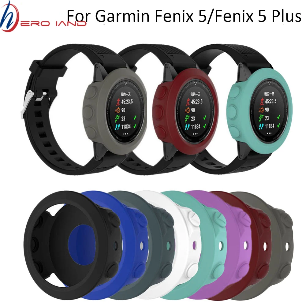 

Silicone Protective Case Cover for Garmin Fenix 5 Individual Wristband Bracelet Protector for Gamin Fenix 5 Smart Fitness Watch