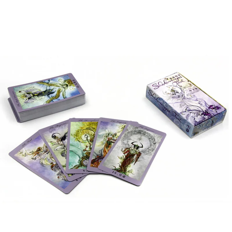 Настольная игра Shadowscapes Tarot бумага высокого качества 78 шт. карт