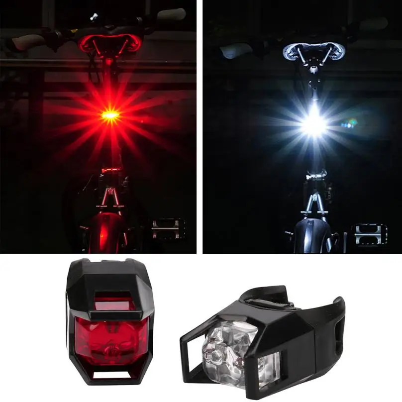 Buy 2PCS Bike Light Bicycle Shine Tail Light Flashing