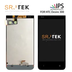 Оригинал 4,5 "800x480 для htc Desire 300 lcd сенсорный экран 300 дисплей дигитайзер сборка запасные части