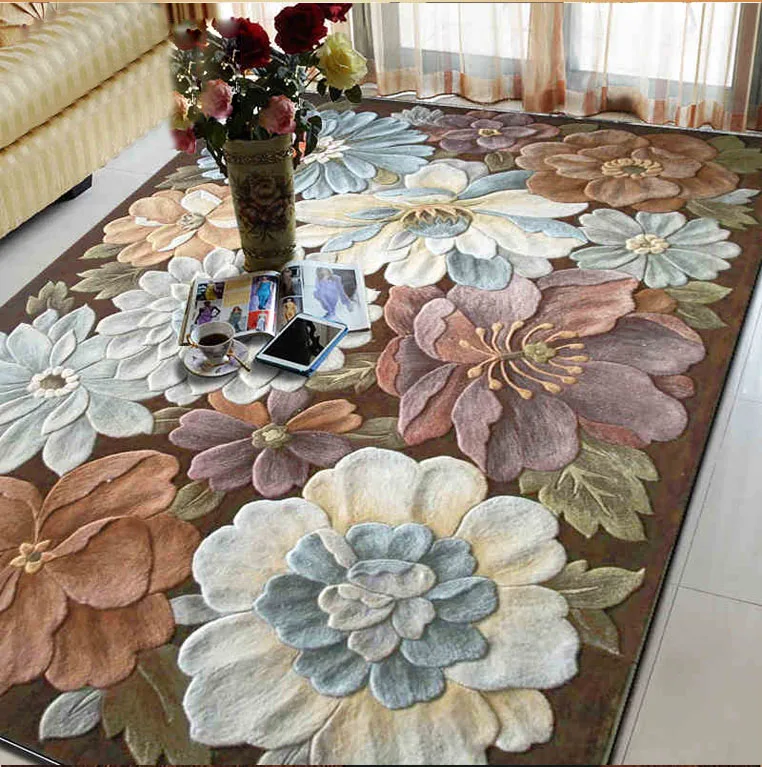 Wool Large Size Carpets For Parlor Living Room Bedroom Clical Wool Large Size Carpets For Parlor