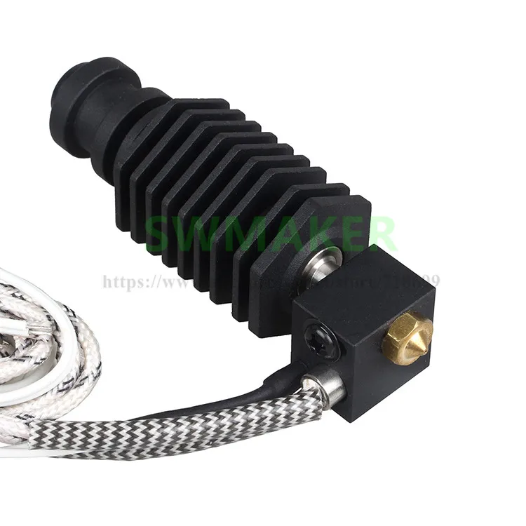 Улучшенный набор Hexagon hotend V6 SWMAKER 0 4 мм/1 75 мм прямая подача в горле для 3D принтера