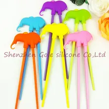 150 пар/лот Детские интеллектуальные учебные палочки для еды Детские Обучающие палочки для еды раннее образование Посуда