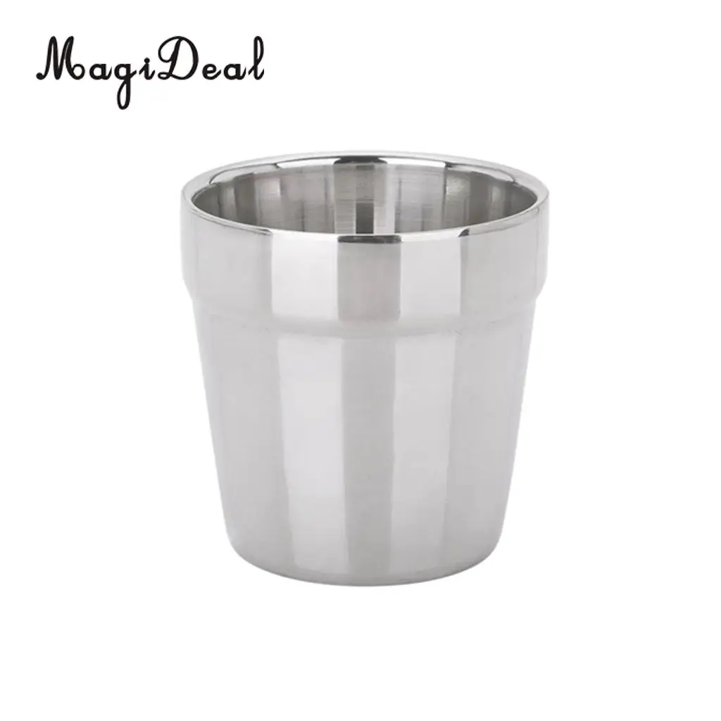 3x180 мл современные стаканчики из нержавеющей стали|mugs kids|beer mugstainless steel cup |