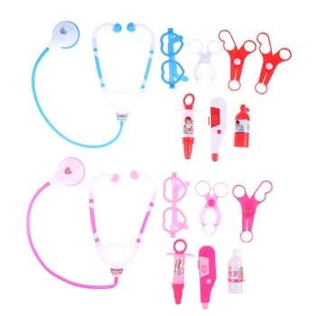 

1 Set Children Pretend Play Doctor Nurse Toy Set Portable Suitcase Medical Kit Kids Educational Role Play Classic Toys