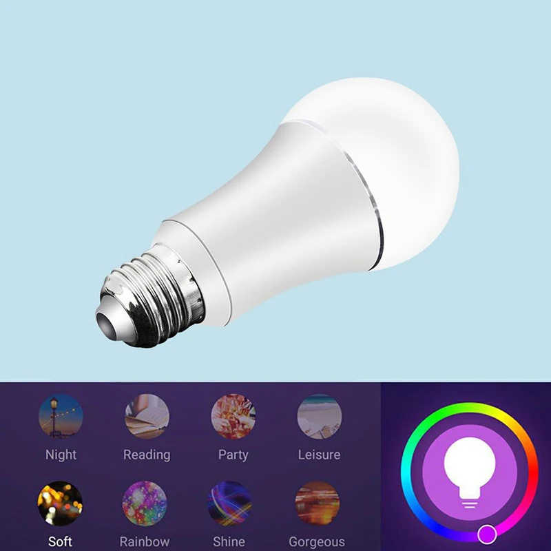 

7W WiFi Smart LED Light Bulb E27/B22 Remote Control for Amazon Alexa Google Home ALI88