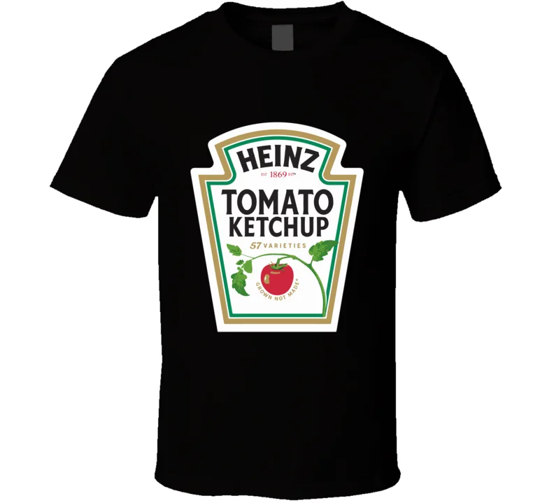 tomato ketchup t shirt