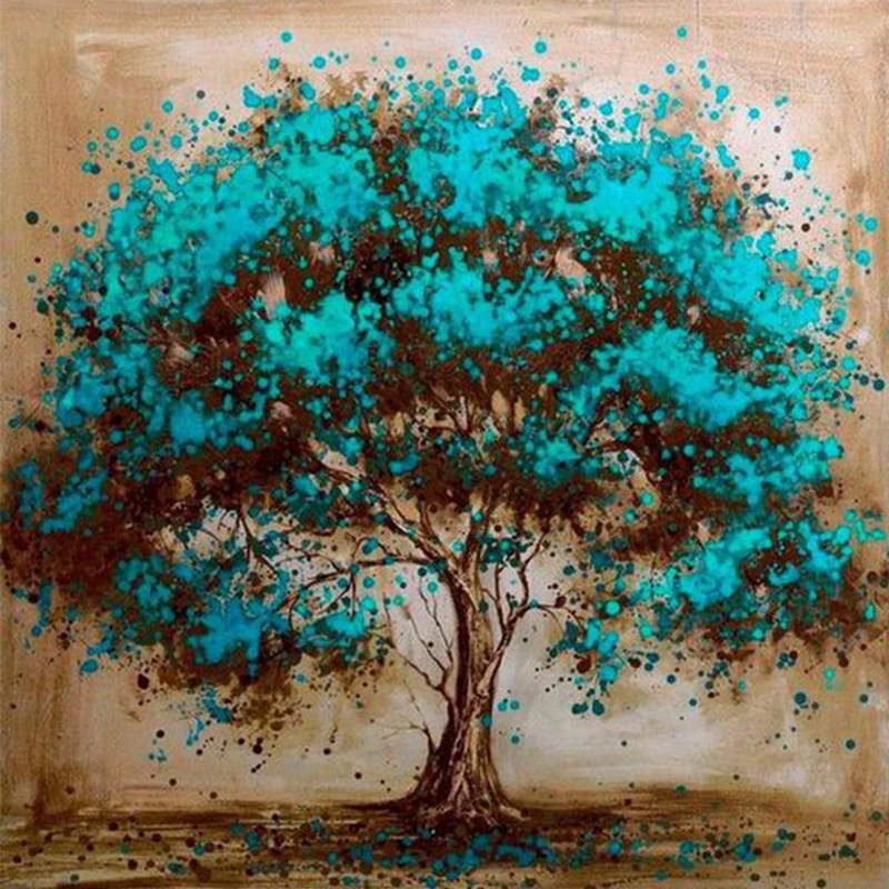 

Rhinestone Embroidery Scenery 5D DIY Diamond Painting Full Drill - Circular Drill Landscape Home Decoration