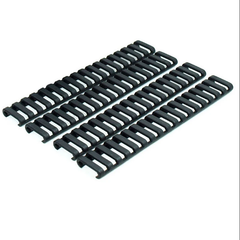 

4Pcs 18-Slot Picatinny Rail Ladder Panel Handguard Protector Resistant Cover For AK47 74 AKs Hunting Accessories P2