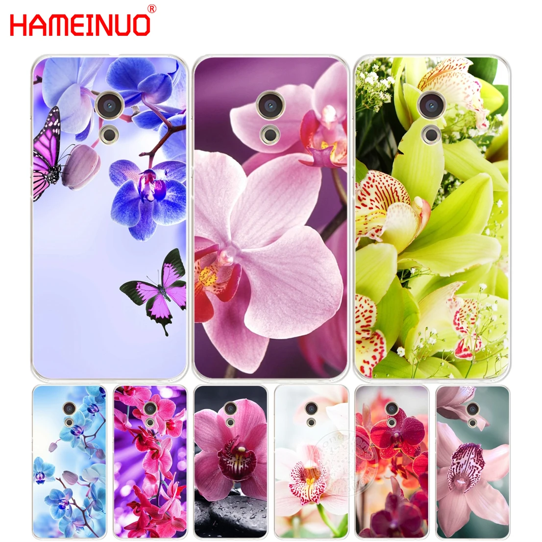 HAMEINUO настольные обои бесплатные орхидеи Обложка для Meizu M5 M5S M6 M2 M3 M3S MX4 MX5 MX6 PRO 6 5 U10