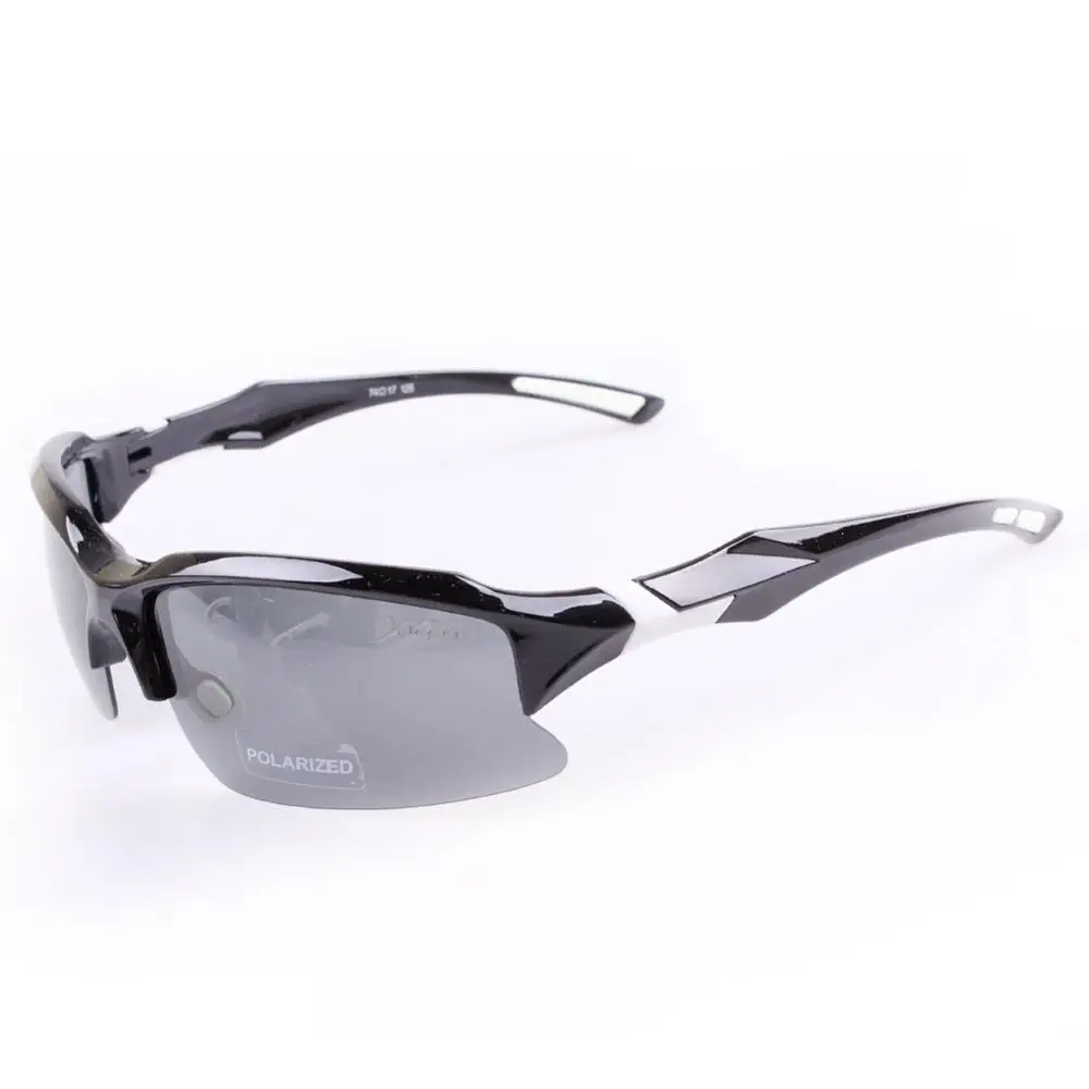 Профессиональный Для мужчин Для женщин поляризованные фотохромные Открытый Солнцезащитные очки для женщин спортивные Очки очки Анти-туман УФ 400 - Цвет: Gossy Black