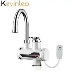 Водонагреватель мгновенный 3000 Вт Tankless Электрический водонагреватель кран Кухня Мгновенный нагрев водопроводной воды нагреватель для ЕС