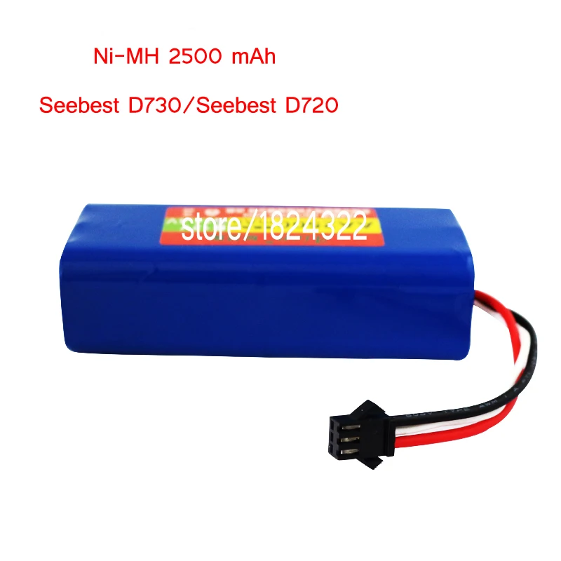 Ni MH 2200 MAh Original Battery For Seebest D730 Seebest D720 Vacuum Cleaner Sweeping Robot Replacement