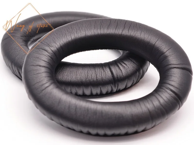 Softer Leather Cushion Ear Pads For Sennheiser PXC450 PXC350 PC350 HD380 PRO HME95 Headphone Headphones Included Plastic Ring