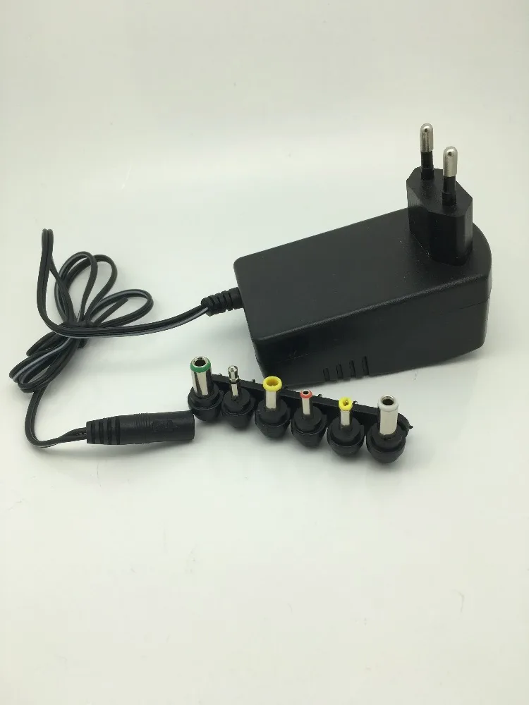 EU Standard Universal AC DC Charger Adapter Converter DC 3, 4.5, 6, 7.5