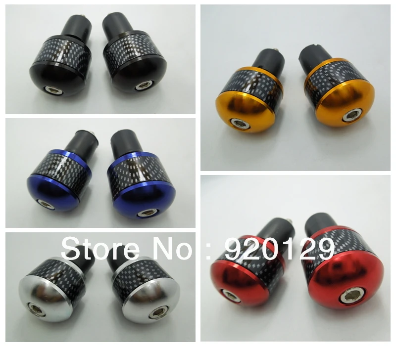 

7/8 22mm Motorcycle handlebar Ends Grip Cap Plug Slider for Honda Yamaha Suzuki Kawasaki