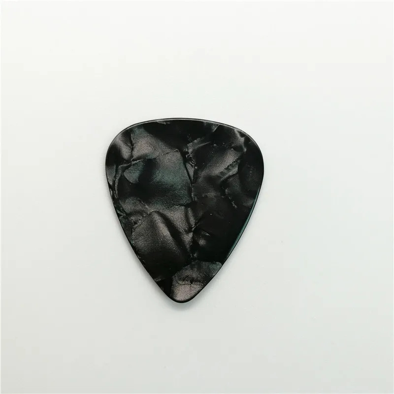 Black Pearl Celluloid Guitar Picks without Printing at Low Price