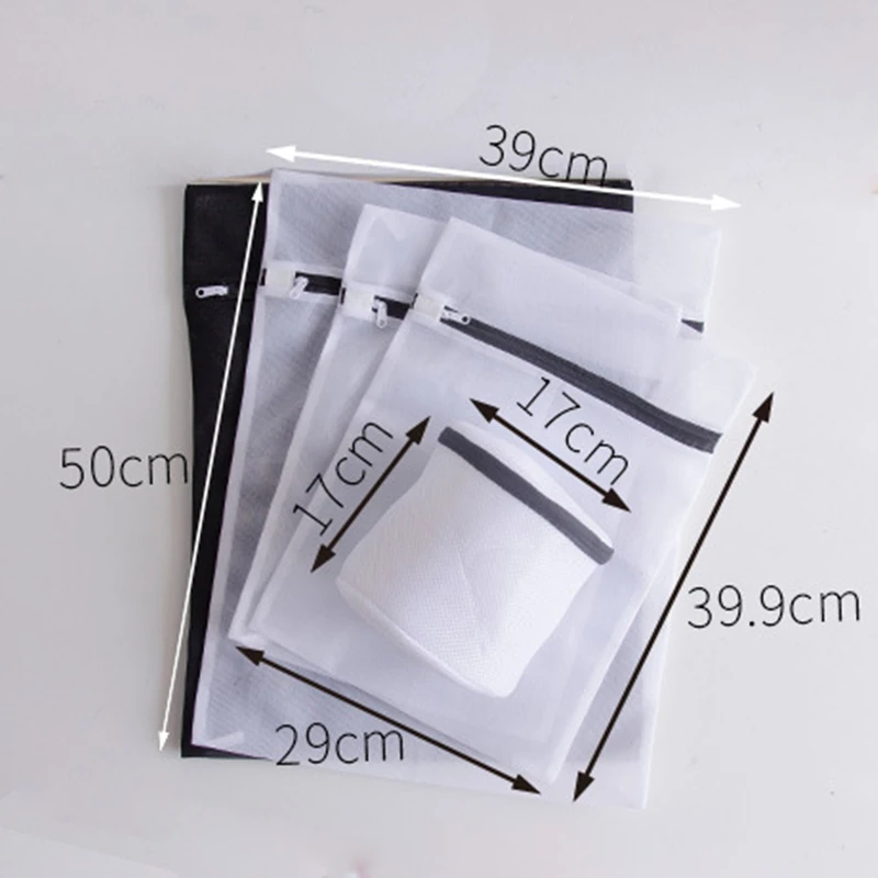 LRAOZOYM 5 قطعة/المجموعة الغسيل تخزين إمدادات كيس لحفظ الملابس المتسخة النايلون الملابس الداخلية الصدرية الجوارب الملابس حماية مجموعة LR135