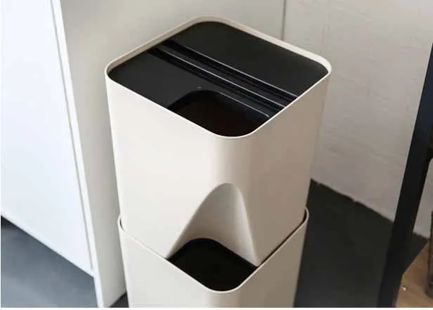 Качественные японские мусорные корзины, креативные, многослойные, для ванной, кухни, бытовые, пластиковые, большие мусорные корзины для сортировки