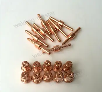 

Free Shipping PT-31 PT31 LG-40 Air Plasma Cutter Torch Comsumables Kits Extend Electrode 50PCS Tip 50PCS