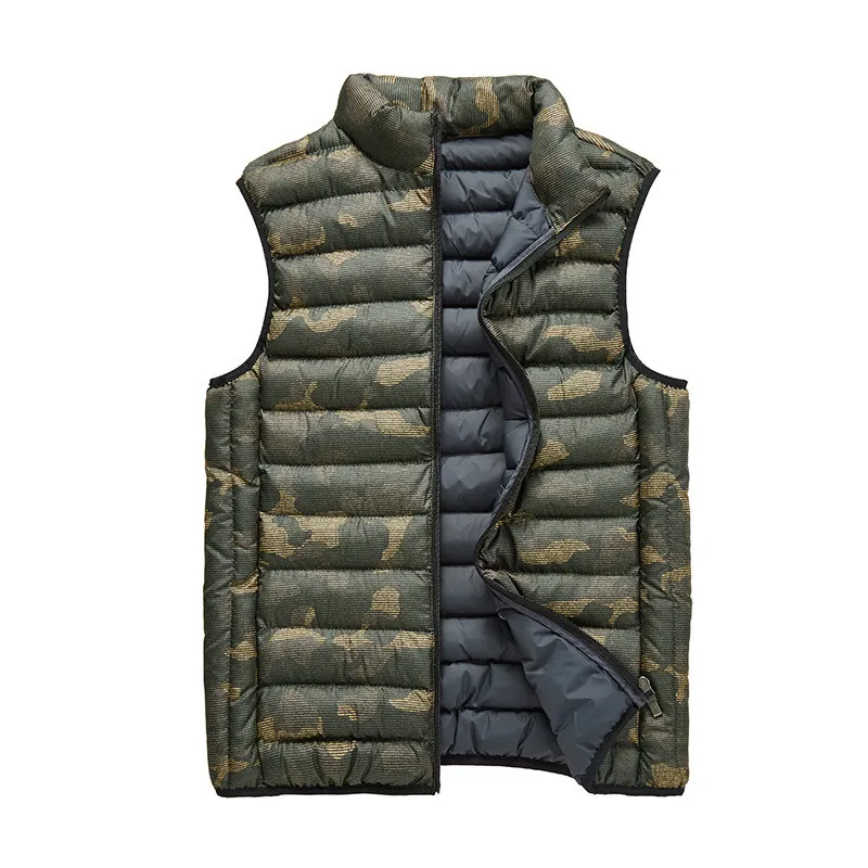 

MORUANCLE Mens Casual Camouflage Warm Vests Military Style Sleeveless Jackets For Man Winter Thermal Camo Waistcoat Size L-4XL