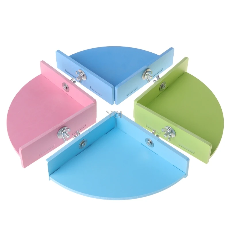 Hamster Platform Perch Pet Parrot Stand Rack Toys Rat Squirrel Springboard Cage