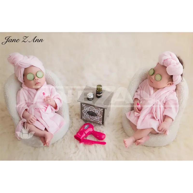 Jane Z Ann банные халаты обертывание новорожденных/100 дней реквизит для фотосъемки аксессуары для фотосессии для студии