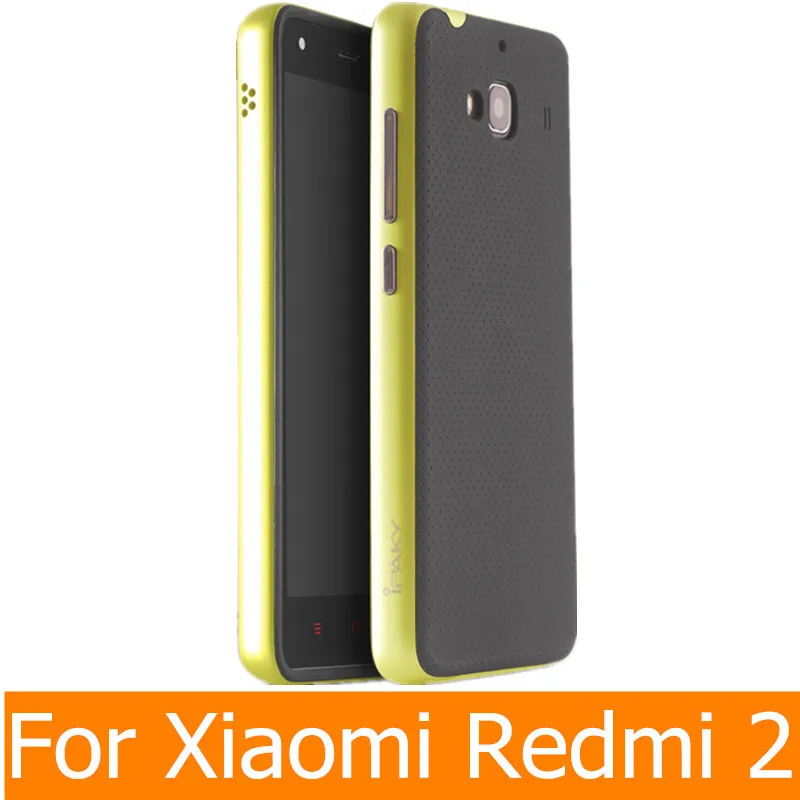 Для Xiaomi Redmi 2 Чехол iPaky бренд силиконовый PC гибридный защитный чехол для Xiaomi Redmi 2 Чехол Fundas Redmi2